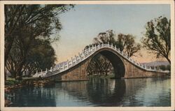 Camel Back Bridge in Summer Palace, Peking Postcard