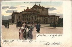 Das neue Prinzregententheater Postcard