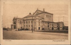 Gravure F. Beck Munchen Prinzregententheater Postcard