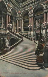 Le Grand Escalier, Opera House Postcard