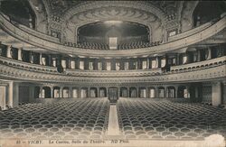 Le Casino, Salle du Theatre Postcard