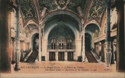 Interieur du grand cercle Postcard