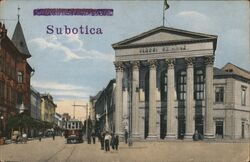 Szabadkai Városi Színház Postcard