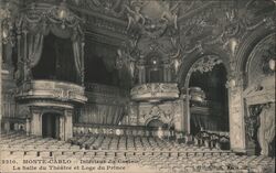 Monte Carlo Theater Postcard