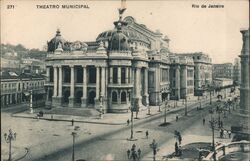 Theatro Municipal Postcard