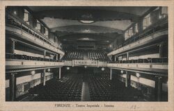 "Teatro Comunale di Firenze," Postcard