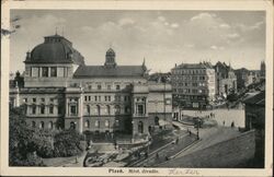 Mest. Divadlo Postcard