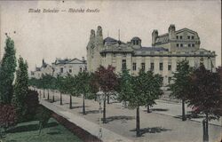 Miada Boleslav - Mestske divadlo Postcard
