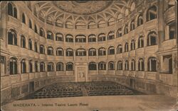 Interno Teatro Lauro Rossi Postcard