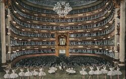 Teatro della Scala (Interno) Postcard