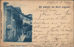 Un saluto da Novi Ligure Postcard
