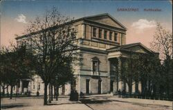Darmstadt Hoftheater Postcard