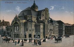 Thalia Theater, Elberfeld District, Wuppertal, Germany Postcard