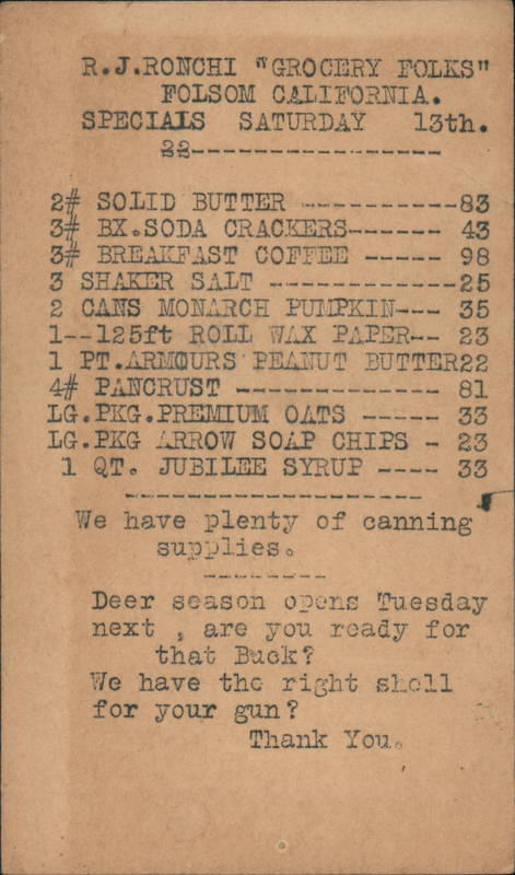 Grocery Folks Folsom California