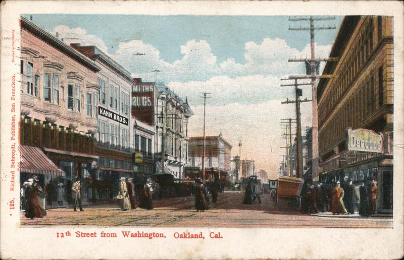 13th Street From Washington Oakland California