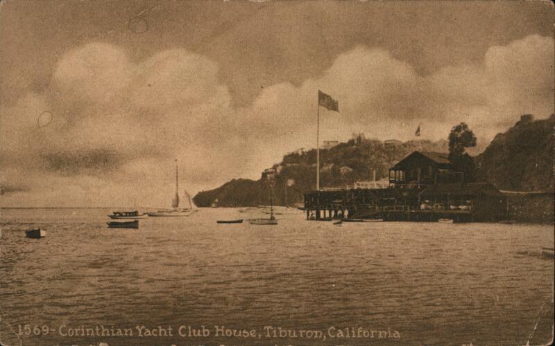 Corinthian Yacht Club House Tiburon California
