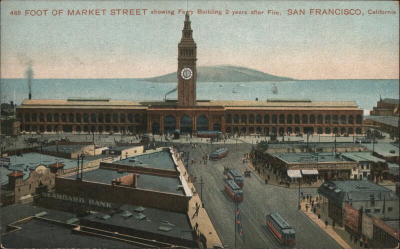 Foot of Market Street San Francisco California