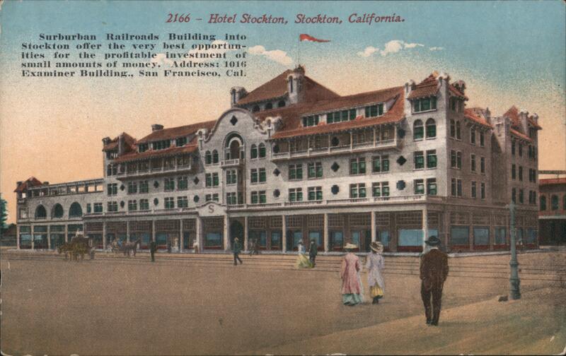 2166 - Hotel Stockton, Stockton, California