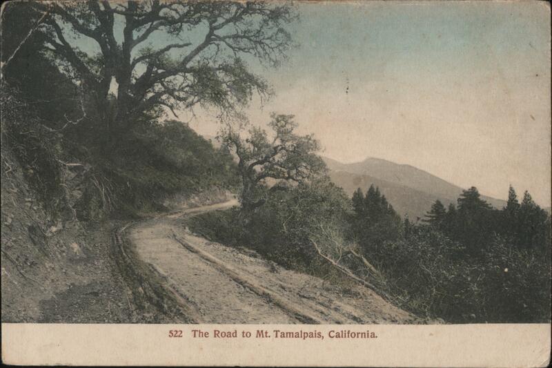 The Road to the Summit Mount Tamalpais California