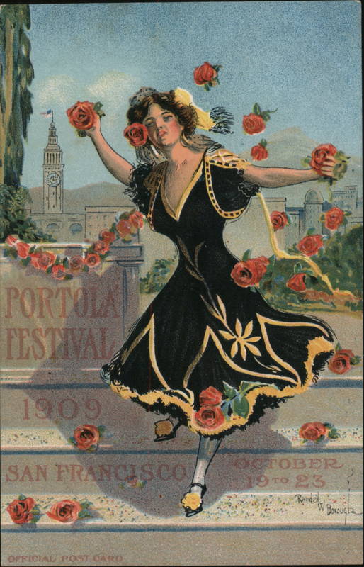 Take Tamalpais Trip - Portola Festival 1909 San Francisco California