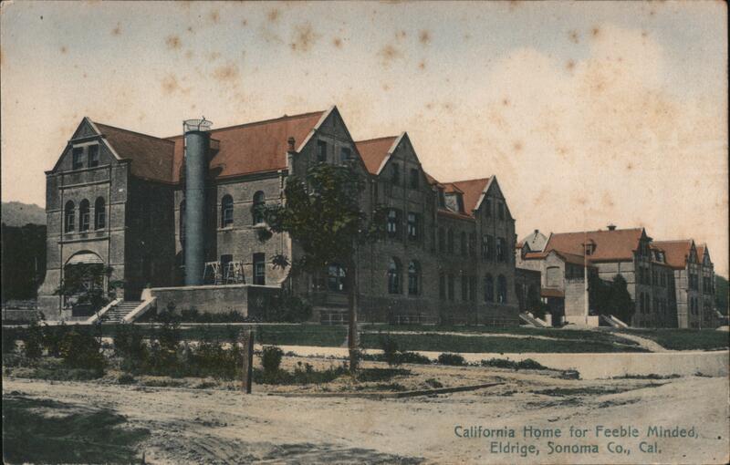 California home for feeble-minded Eldridge