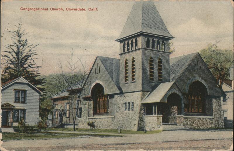 Congregational Church Cloverdale California