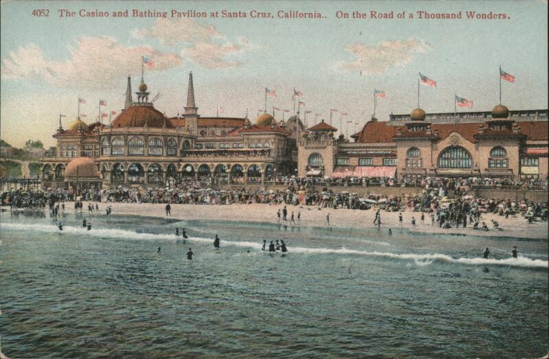 Casino and Bathing Pavillion Santa Cruz California