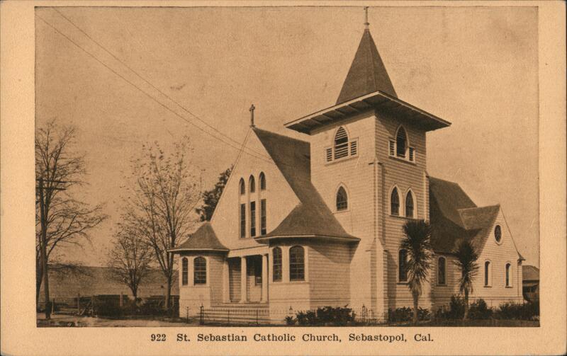 St. Sebastian Catholic Church Sebastopol California