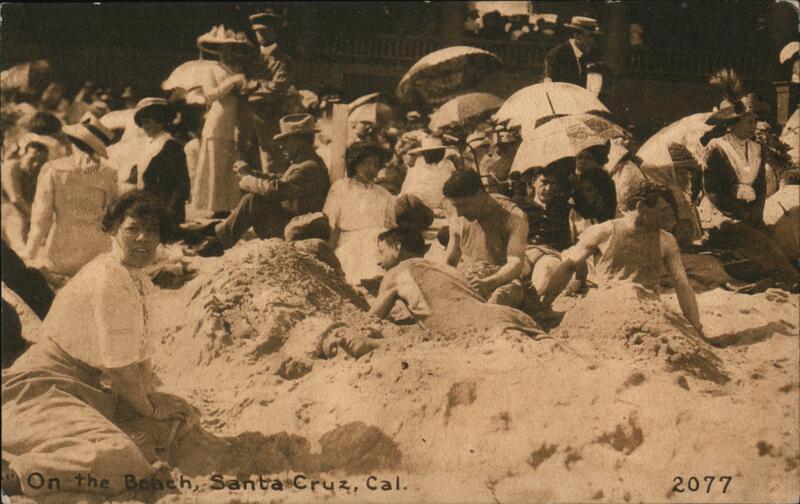 On The Beach Santa Cruz California