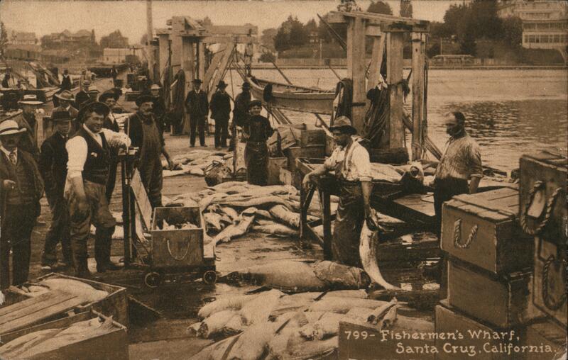 Fishermen's Wharf Santa Cruz California