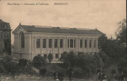 Doe Library University of California Postcard