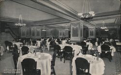 Grill Room Hotel Clark Postcard