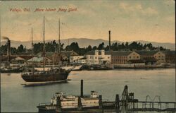 Mare Island Navy Yard Postcard