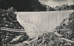 La Grange Dam Postcard
