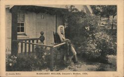 Margaret Miller - Joaquin's Mother 1894 Postcard