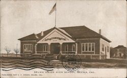 Selma Union High School Postcard