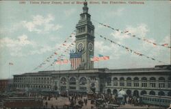 Union Ferry Depot, Foot of Market Street Postcard