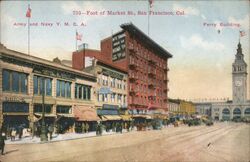 Foot of Market Street Postcard