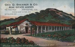 Geo. D Shearer & CO Real Estate Agents Postcard