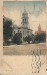 Court House and Masonic Temple Postcard