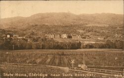 State home, Eldridge near Santa Rosa, CL Postcard