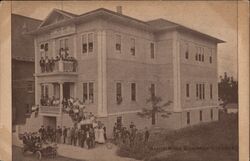 Santa Rosa business college Postcard