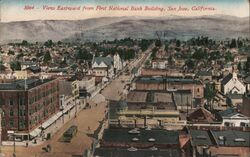 View Eastward From First National Bank Building Postcard