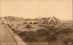 Casa Del Rey and Casino Postcard