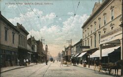 Pacific Avenue Postcard
