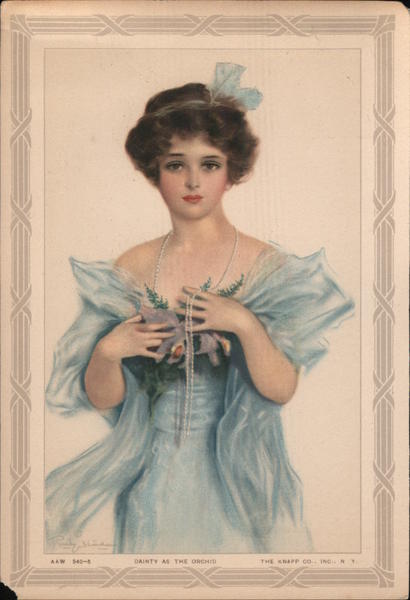 Dainty as The Orchid Artist Signed