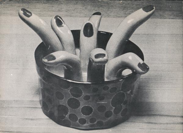 Finger Bowl Artist: George Febres Collection: Walter & Marjorie Davis, New Orleans