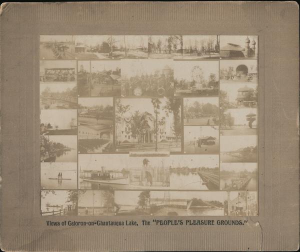 Views of Celeron on Chatauqua Lake, The People’s Pleasure Grounds Chautauqua Lake New York