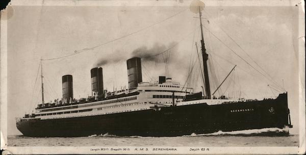 R.M.S. Berengaria Steamers