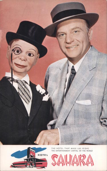 Hotel Sahara Advertisement Las Vegas Nevada